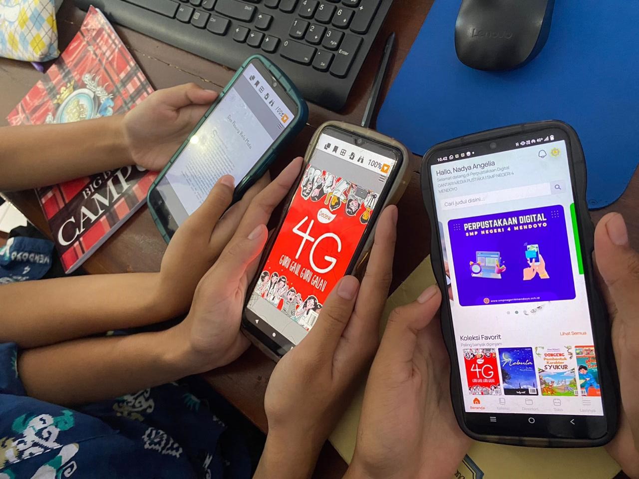 Perpustakaan SMP Negeri 4 Mendoyo