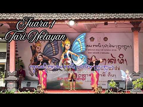 JUARA 1 Tari Nelayan | Bulan Bahasa Bali VIII 2026 | SMP Negeri 4 Mendoyo