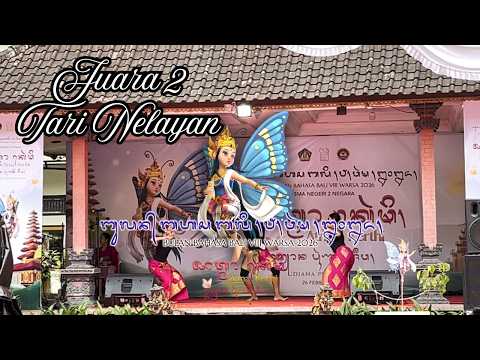 JUARA 2 Tari Nelayan | Bulan Bahasa Bali VIII 2026 | SMP Negeri 4 Mendoyo