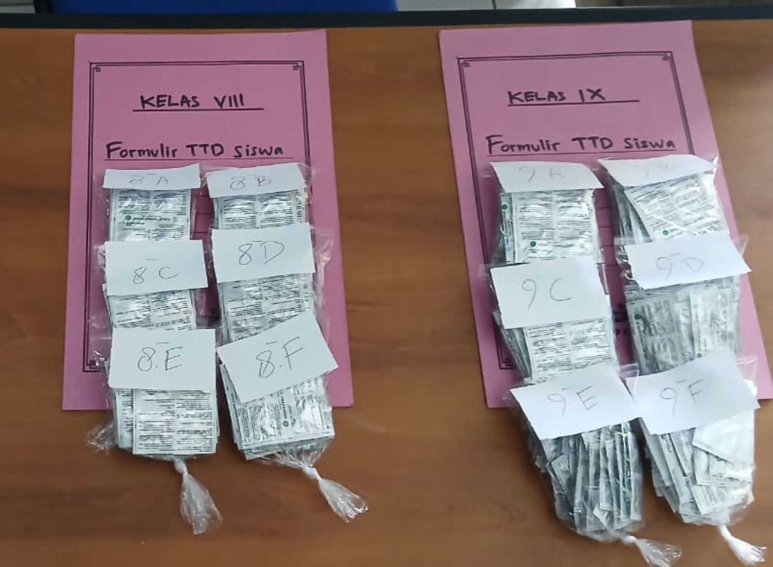 Pembagian Tablet Penambah Darah